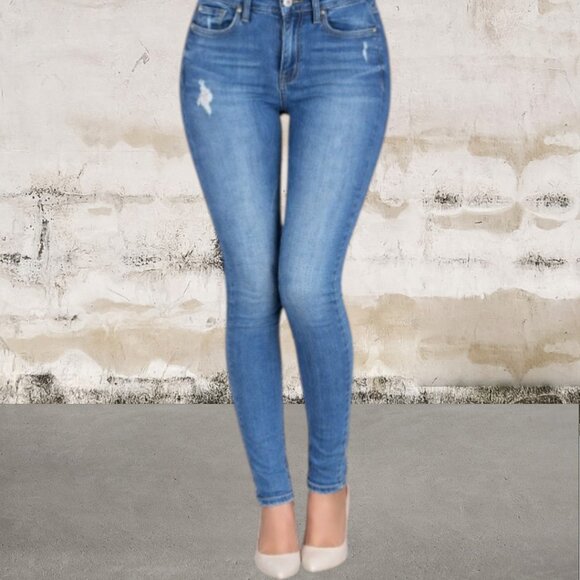 7 For All Mankind Denim - 7 For All Mankind Women's High Waisted Ankle Skinny Size 25